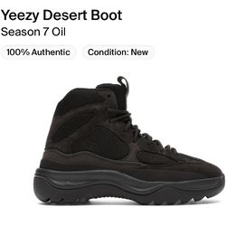 Yeezy Adidas Desert Boot Oil Size 5