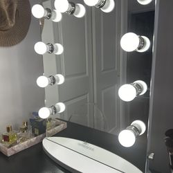 Impressions, White Vanity Mirror