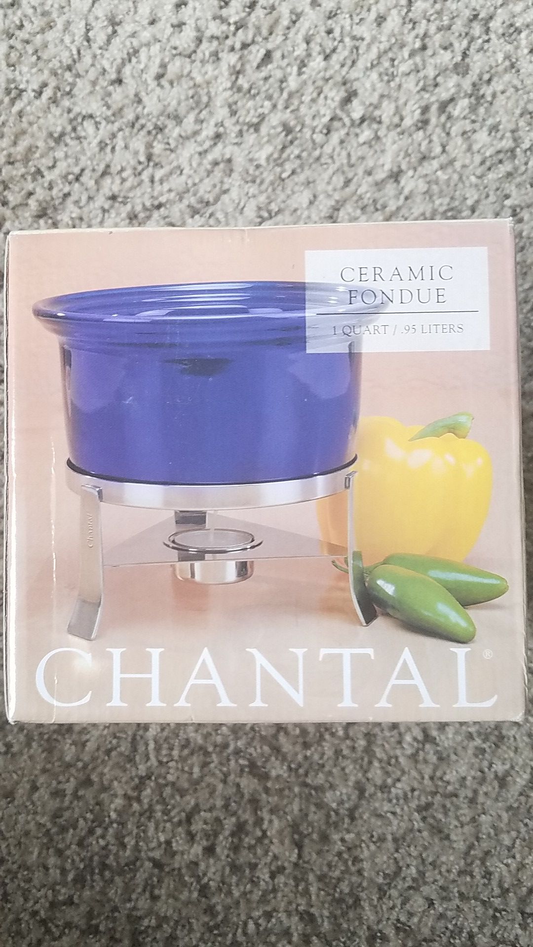 Ceramic Fondue Set
