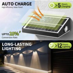 Jacksled solar fence light 3-way 12pack