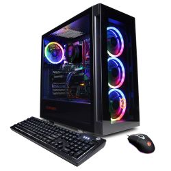 CYBERPOWER PC W/ 2 MONITORS