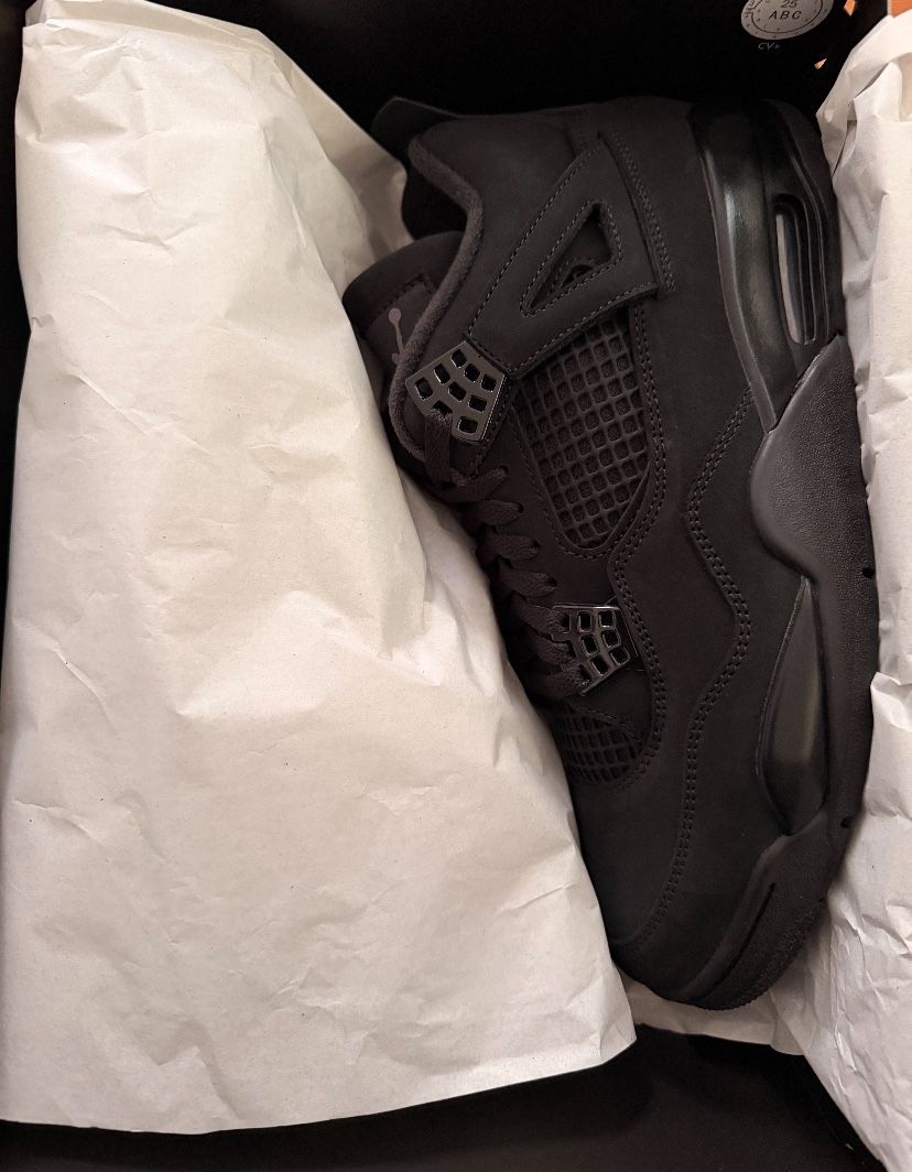 Jordan 4 Retro black cat