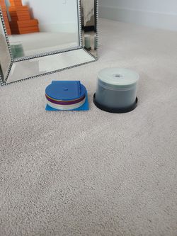 Blank CD's & New Cases 