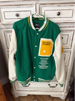 ZARA Vintage Style Varsity Jacket