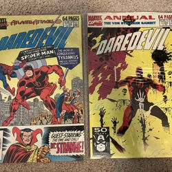 Copper Age Daredevil Annuals Comics