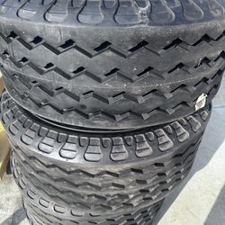 2 Tires - Backhoe Tire 14.5 / 75 - 16.1 SL / 10 PR SOLIDEAL