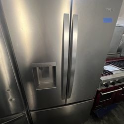 Whirlpool French door fridge stainless steel 32cf 2026