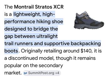 Hiking shoes