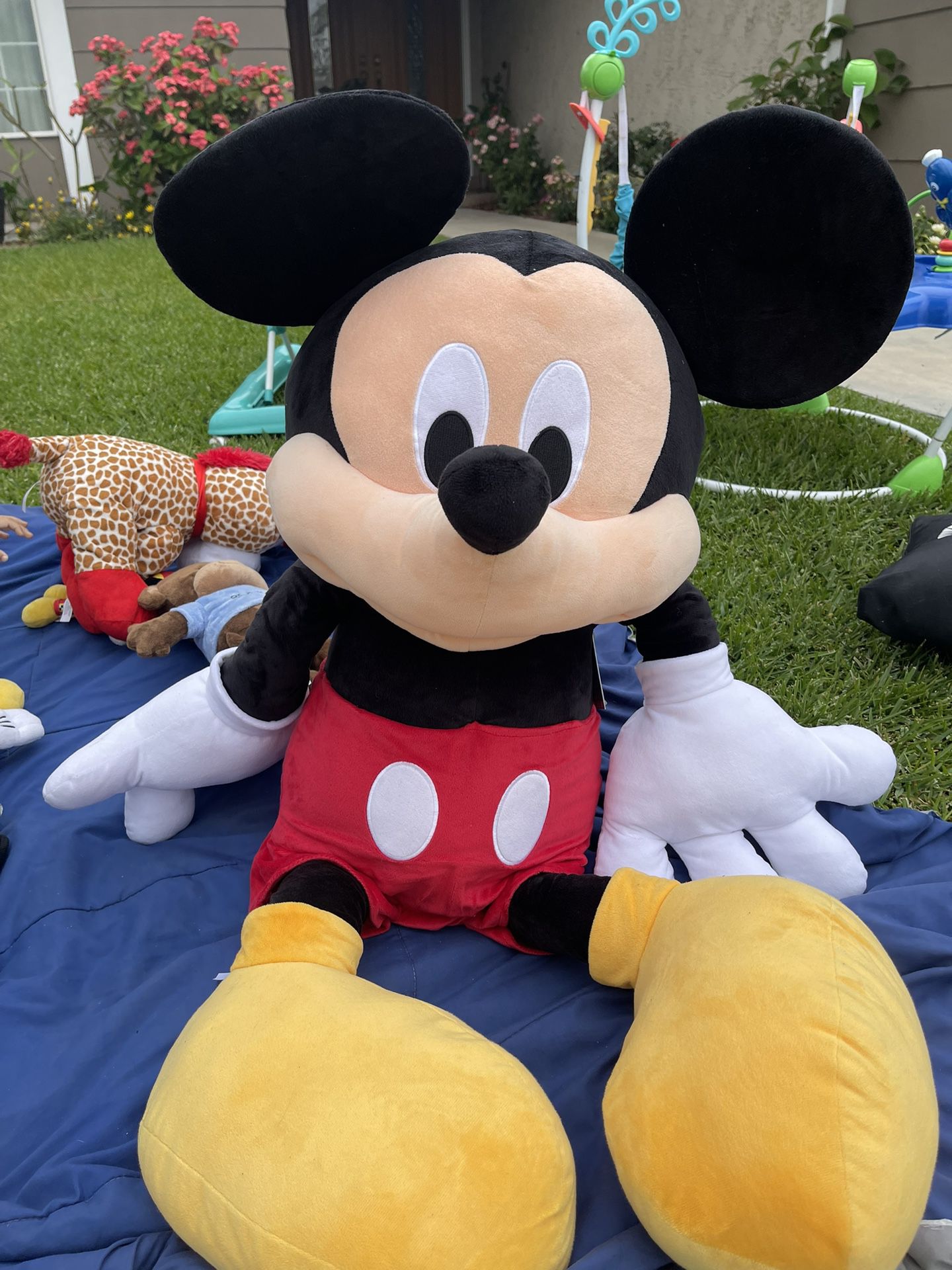 Large Mickey Stuffed Animal
