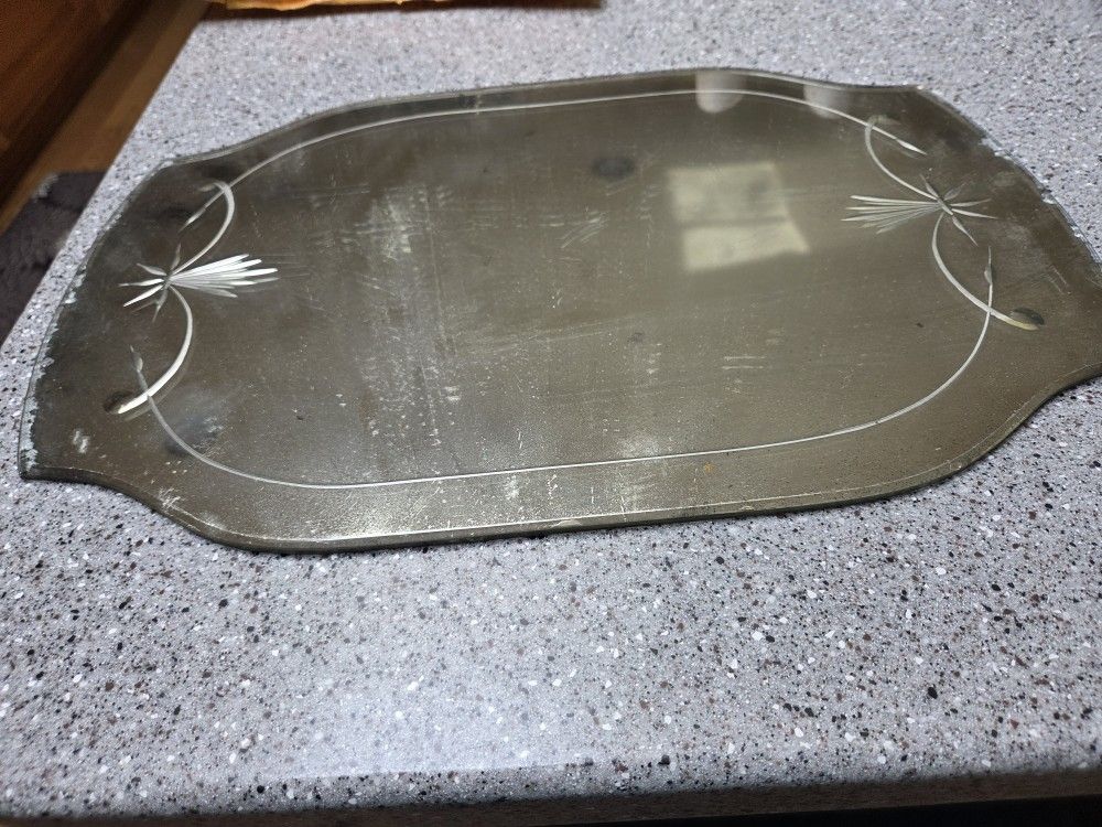 Antique Mirrored Table Piece