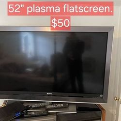 52" Plasma TV 