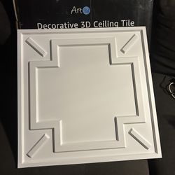 Box Of 12 Ceiling / Wall Decorative Tiles