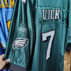 4X Micheal Vick Philadelphia Eagles Jersey