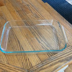 Antique Pyrex Glass Plate