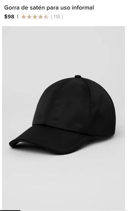 Satin Off-Duty capGorra de satén