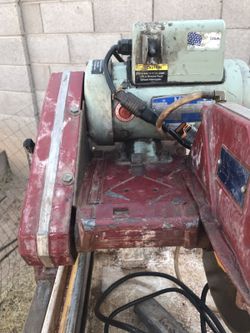 Tile saw