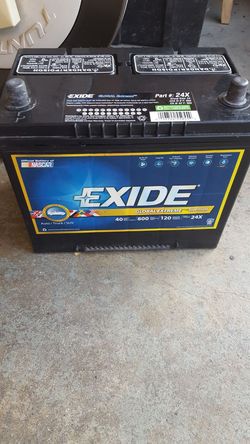 Exide barttery