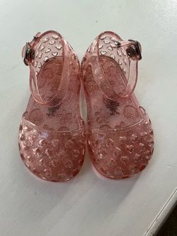 Baby Girls Jelly Sandals Sz 12-18 mos