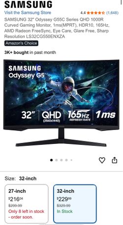 Samsung gaming monitor