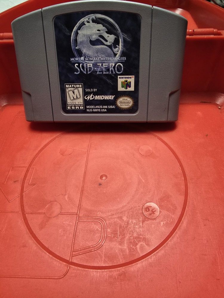 Mortal Kombat Mythologies Sub Zero N64