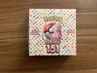 Japanese 151 Booster Box