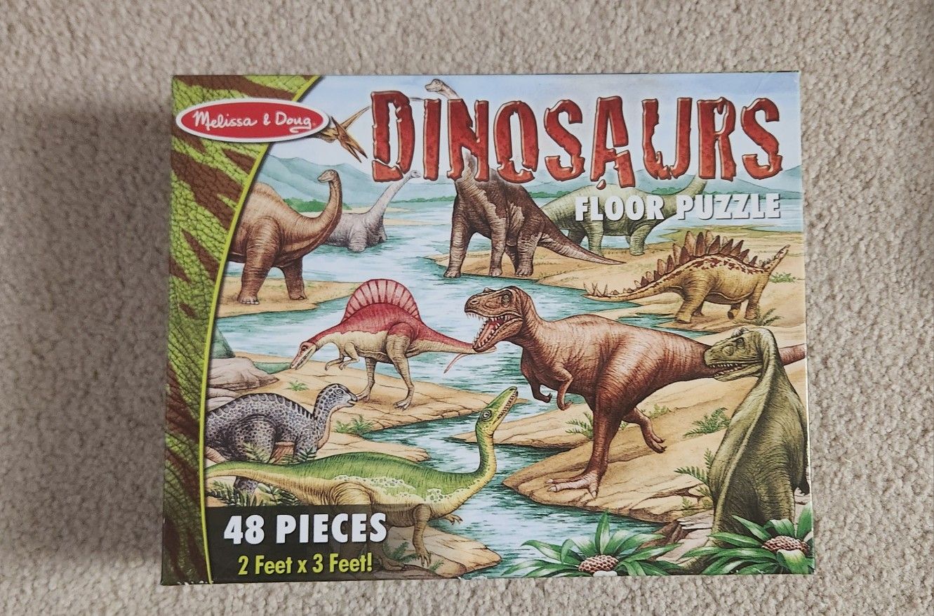 Melissa And DOUG Dinosaurs Floor Puzzle