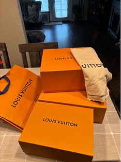 Lot of Louis Vuitton gift/storage boxes