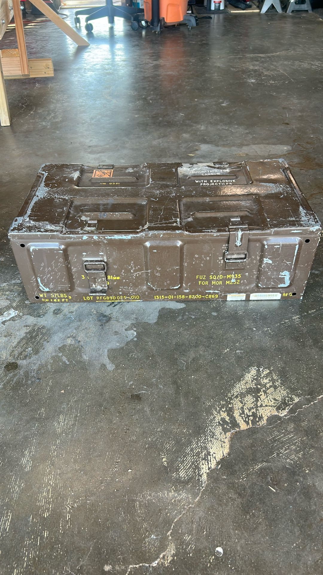 Large Metal Ammo Cans