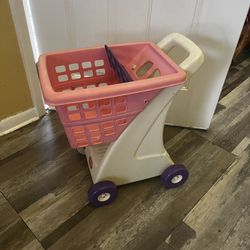 Girl Shopping Cart For Toddler 