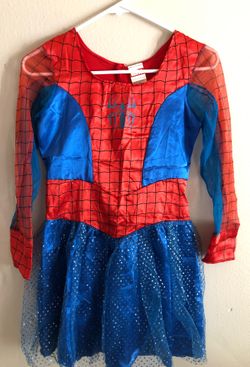 Spider woman costume dress size 10-12