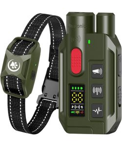 Dog Shock Collar with Remote – 3300ft Range, Waterproof & Rechargeable, Adjustable Beep, Shock, Vibration & Ultrasonic Modes, Dog Training Collar