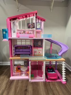 Barbie Dreamhouse 3-Story Dollhouse with Accessories
