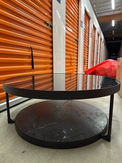 MARBLE & GLASS COFFEE TABLE! | MOVING SALE