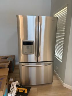 LG Fridge, Stainless Steel