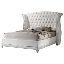 Tufted King Bed 