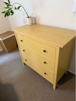 $250 3 drawer IKEA dresser.