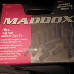 Lug Nut Master Key Set
