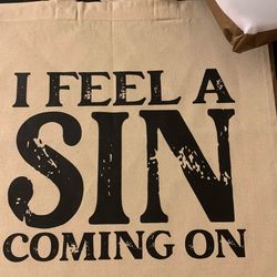 I feel a sin coming on