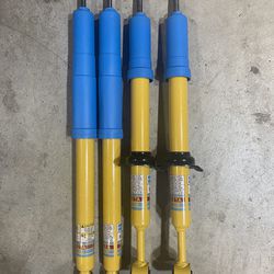 Set of 4 (front and rear) TRD Bilstein shock absorbers 2016-2023 Toyota Tacoma