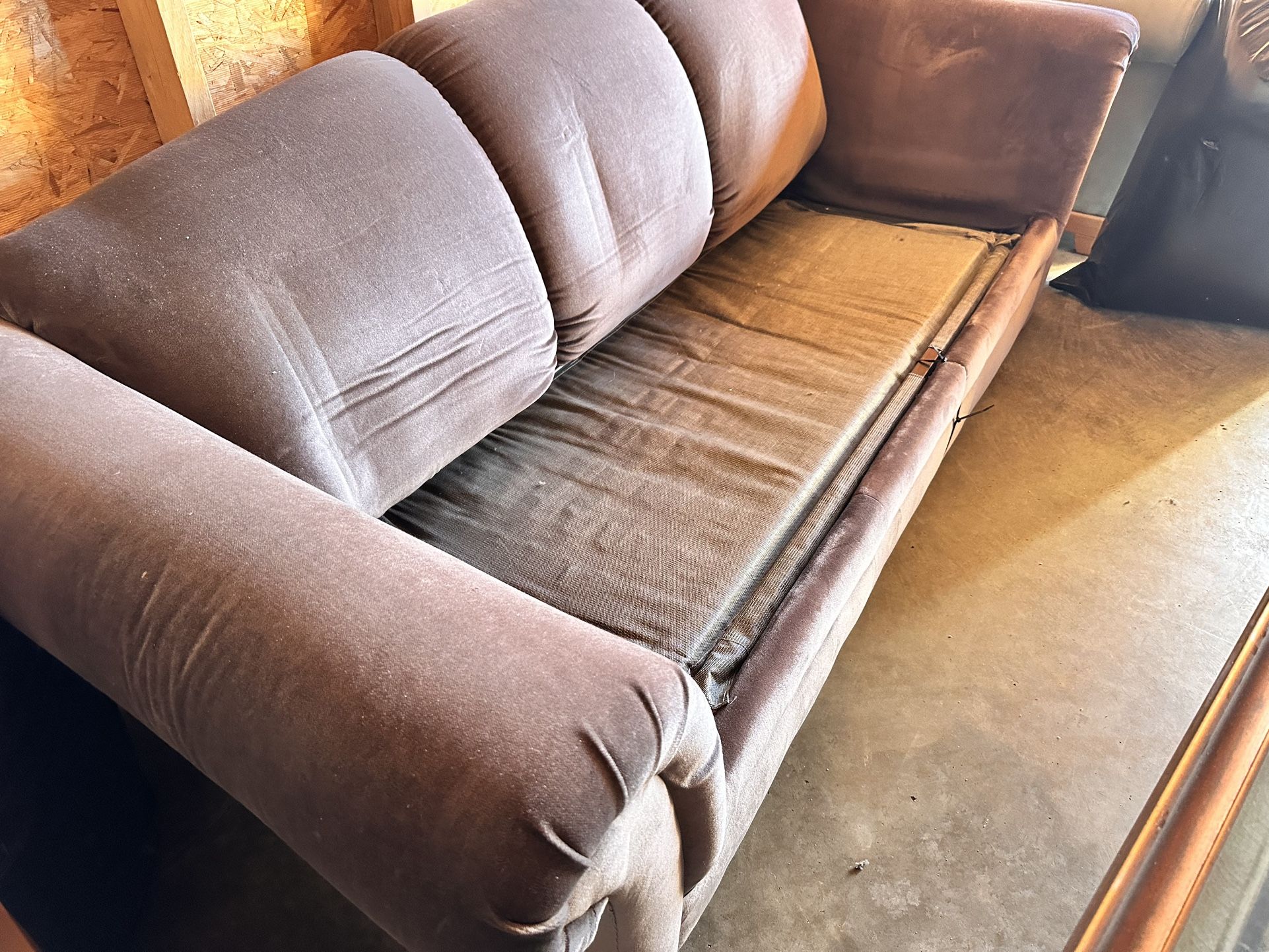 Sleeper Sofa. Comfortable As A Bed And Couch!