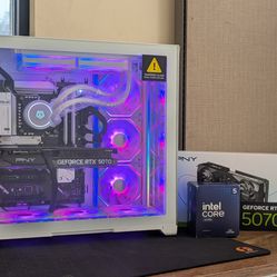 Intel Core Ultra 5 235 + Nvidia RTX 5070 High End RGB Gaming Desktop PC Computer