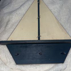 Wood Sail Boat Vintage