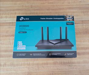 Brand New - TP-Link Wireless Router - Archer AX55 - WiFi 6 + Mesh Compatible