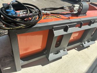 Skid steer/bobcat heavy duty vibrating top soil screen