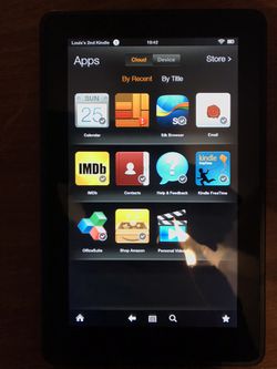 Kindle Fire tablet