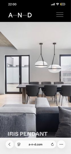 A-N-D Iris Pendant Light – Designer Lighting