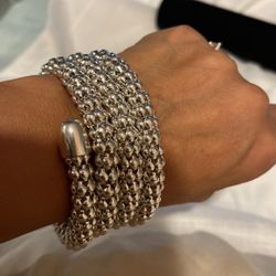 Silver bracelet