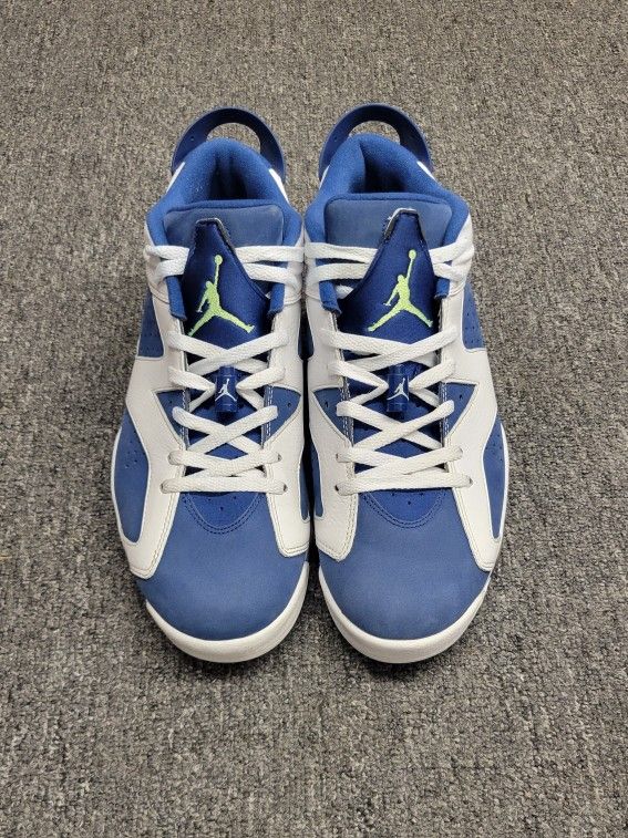 Nike Air Jordan Retro 6 Low Ghost Green 304401-106 Men’s Size 12