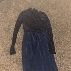 Dark blue dress 