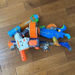 NERF 4 Guns
